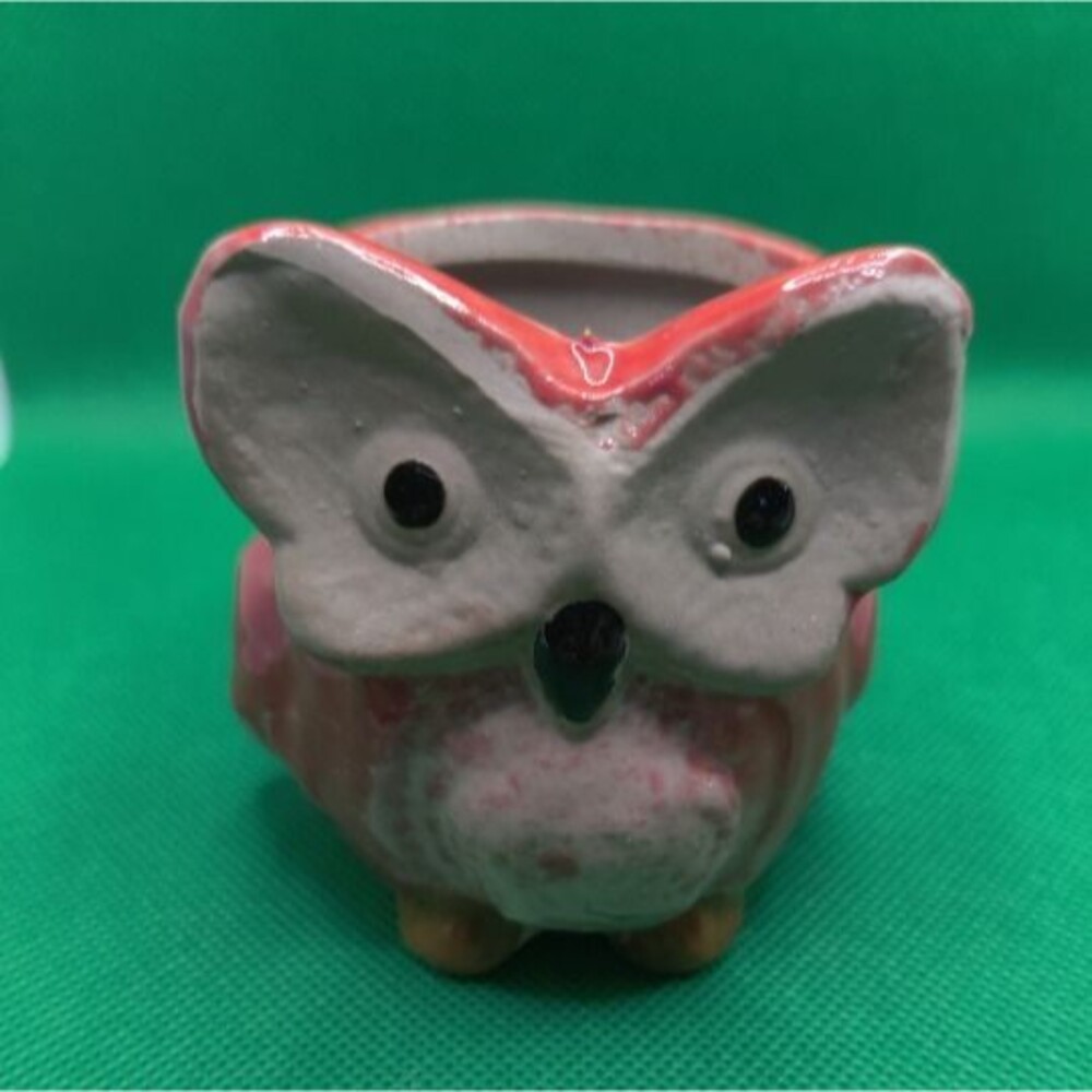Ceramic Succulent Planter Owl